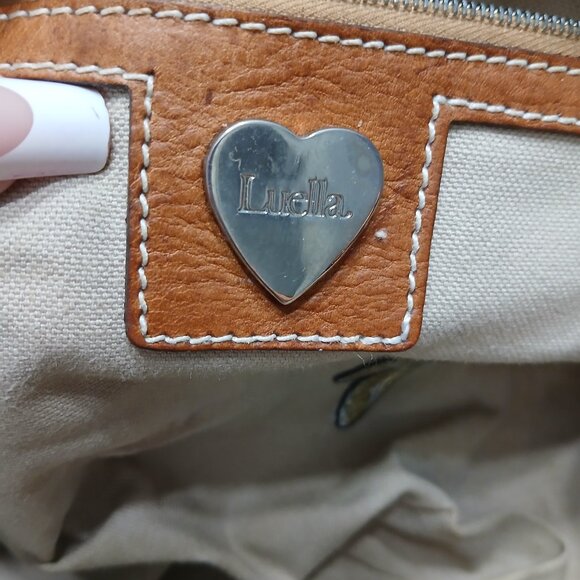 Luella Designer Leather Satchel🤎 - Picture 2 of 14